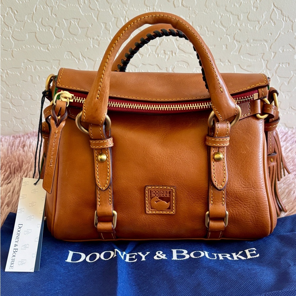NWT Dooney & Bourke Florentine Micro Satchel Bag